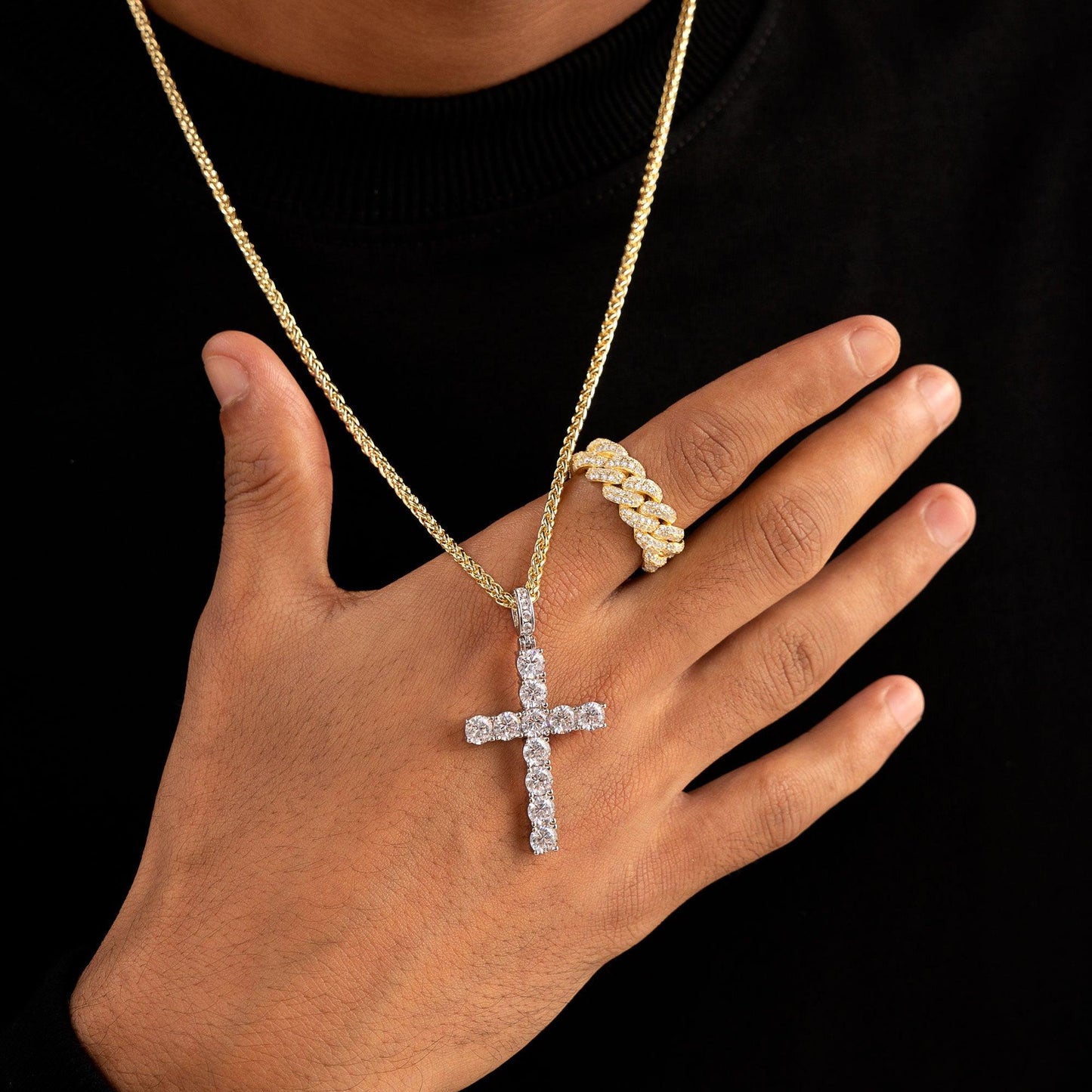 COLLAR CRUZ DE PLATA✝️