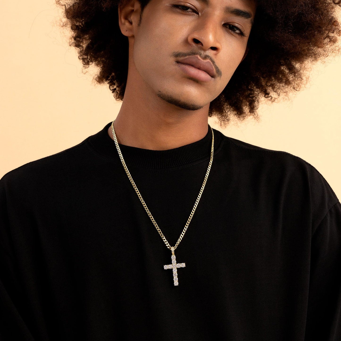 COLLAR CRUZ DE PLATA✝️