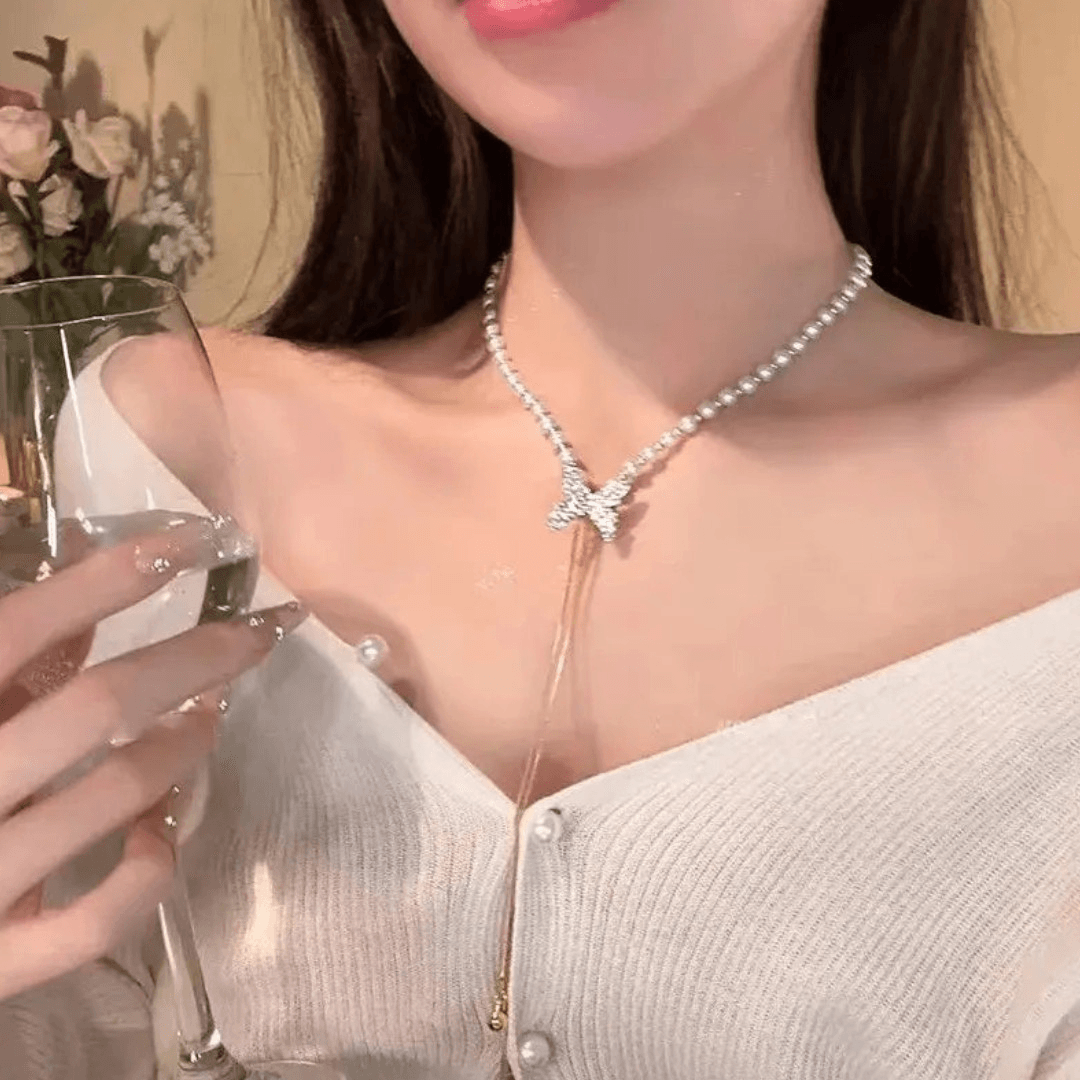 Collar mariposa + Caja de regalo🦋